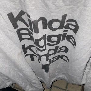 Kind of Biggie kind of Tupac 2XL gray sweatshirt